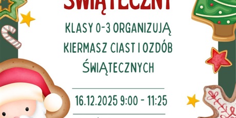 Kiermasz ciast i ozdób świątecznych