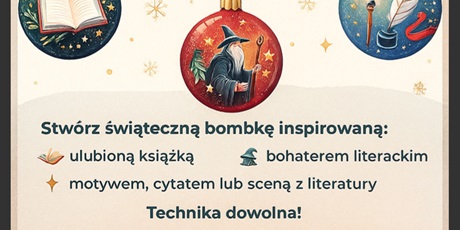 Konkurs „Literacka Bombka”!