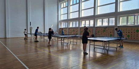 Turniej tenisa stołowego - Dzień Dziecka